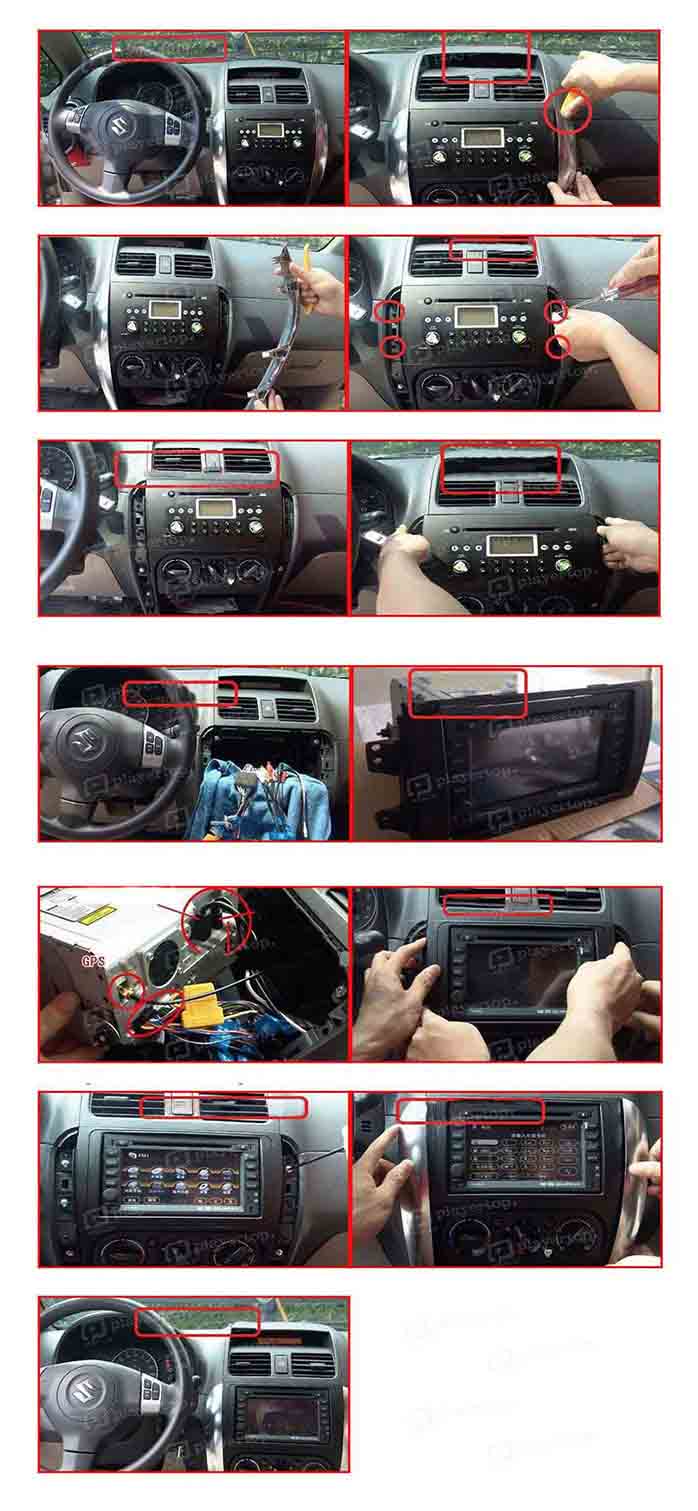 installation autoradio suzuki sx4